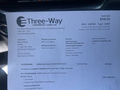 2023 Chevrolet Silverado 1500 LT